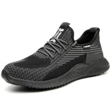 Air Safety Shoes Breathable Work Sneakers