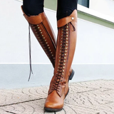 Women's Shoes - Over Knee High New Fashion Leather Riding Boots