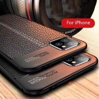 Luxury Ultra Thin Shockproof PU Silicone Soft Case For iPhone 11/11 Pro/11 PRO Max 8 7 6S 6/Plus