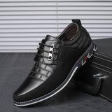 Shoes - Big Size Men's Oxfords Leather Shoes