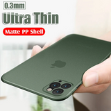 Lazanow Ultra Thin PP Matte Cases For iPhone 11/Pro/Max X XR XS MAX 8 7 6S 6/Plus