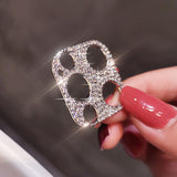 Bling Diamond Metal Camera Lens Protection for iPhone 12/11 Series