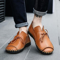 Shoes - Men's Soft Genuine Leather Casual Shoes