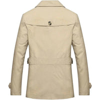 Warm Fleece Outwear Windbreaker Jacket Casual Trench Coat