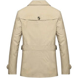 Warm Fleece Outwear Windbreaker Jacket Casual Trench Coat