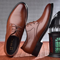 Men's Leather Business Dress Shoes