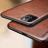 Luxury Retro Style Ultra Thin Leather Shockproof Case For iPhone 11/Pro/Max X XR XS MAX 8 7 6S 6/Plus