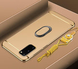 Hot Sale Plating PC Cases with Magnetic Bracket for Samsung Galaxy S20/Plus/Ultra