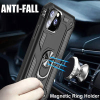 Luxury Hybrid Armor Shockproof Magnetic Ring Holder Case For iPhone 11/Pro/Max X XR XS MAX 8 7 6S 6/Plus