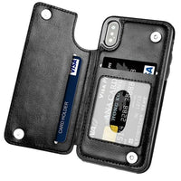 Retro PU Leather Flip Wallet Holder Cover For iPhone12/12 Pro/12 Pro max/12 Mini/11/11Pro/11Pro max