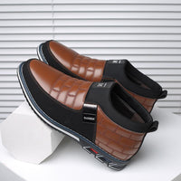 Comfortable Men's Trendy Fashion Leather Ankle Boots