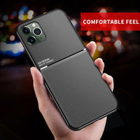 Phone Case - Luxury Ultra Thin Shockproof Non-slip Stripes Case For iPhone