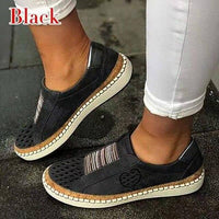 Casual Ladies Comfortable Mesh Sneakers Breathable Flats Shoes