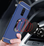 Phone Case - Luxury Ultra Thin 3 IN 1 Plating Magnetic Ring Holder Case For Samsung S10 S10 PLUS Note 9/8 S9 S8/Plus S7 S6/Edge