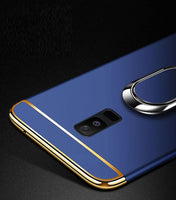 Phone Case - Luxury Ultra Thin 3 IN 1 Plating Magnetic Ring Holder Case For Samsung S10 S10 PLUS Note 9/8 S9 S8/Plus S7 S6/Edge