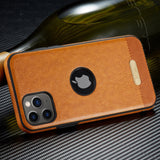 Lazanow Luxury Retro Style Ultra Thin Leather Case For iPhone 11/Pro/Max X XR XS MAX 8 7 6S 6/Plus