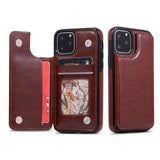 Retro PU Leather Flip Wallet Holder Cover For iPhone12/12 Pro/12 Pro max/12 Mini/11/11Pro/11Pro max