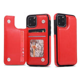 Retro PU Leather Flip Wallet Holder Cover For iPhone12/12 Pro/12 Pro max/12 Mini/11/11Pro/11Pro max