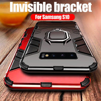 Phone Case - Luxury Shockproof Heavy Duty Anti-knock Case Cover For Samsung S10 S10 Plus S10E Note 9/8 S9 S8/Plus