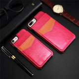 PU Leather  Card Slot Phone Case For iPhone 11 11 PRO 11 PRO MAX X XR XS MAX 8 7 6S 6/Plus