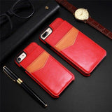 PU Leather  Card Slot Phone Case For iPhone 11 11 PRO 11 PRO MAX X XR XS MAX 8 7 6S 6/Plus