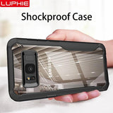 Luxury Shockproof Business Transparent Case For Samsung Galaxy S9 / S9 Plus / S10 Plus / S10E/ Note 8 / Note 9