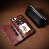 Luxury Retro Leather Card Slot Holder Cover Case For Samsung Note 20 S20 S20Plus