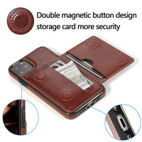 Luxury Leather Wallet Card Holder Case For iPhone 11/Pro/Max X XR XS MAX 8 7 6S 6/Plus