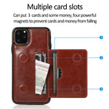 Luxury Leather Wallet Card Holder Case For iPhone 11/Pro/Max X XR XS MAX 8 7 6S 6/Plus