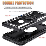 Phone Case - Shockproof Armor Bumper Magnetic Ring Holder Case For iPhone X XR XS MAX 8 7 6S 6/Plus