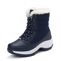 Women's Shoes - Winter Non-slip Waterproof Platform Fur Boots