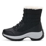 Women's Shoes - Winter Non-slip Waterproof Platform Fur Boots