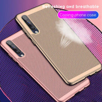 Fashion Ultra Thin Heat Dissipation Case For Samsung Note 10/Pro/9/8 S10/Plus/E S9 S8/Plus S7 S6/Edge