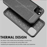 Luxury Ultra Thin Shockproof PU Silicone Soft Case For iPhone 11/11 Pro/11 PRO Max 8 7 6S 6/Plus