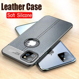 Luxury Ultra Thin Shockproof PU Silicone Soft Case For iPhone 11/11 Pro/11 PRO Max 8 7 6S 6/Plus