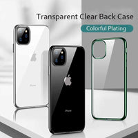 2020 Luxury Ultra Thin Transparent Plating Phone Cases For iPhone 11/Pro/Max X XR XS MAX 8 7 6S 6/Plus