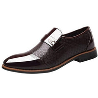 Shoes - Fashion Men's Leather Flat Business Oxfords Shoes