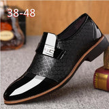 Shoes - Fashion Men's Leather Flat Business Oxfords Shoes