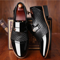 Shoes - Fashion Men's Leather Flat Business Oxfords Shoes