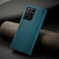 Ultra Case Flip Leather Wallet Cover For Samsung S21 S 21 Luxury Matte Magnetic Cases