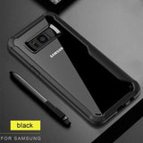 Luxury Shockproof Business Transparent Case For Samsung Galaxy S9 / S9 Plus / S10 Plus / S10E/ Note 8 / Note 9