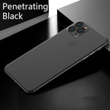 Lazanow Ultra Thin PP Matte Cases For iPhone 11/Pro/Max X XR XS MAX 8 7 6S 6/Plus