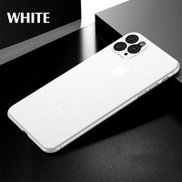 Lazanow Ultra Thin PP Matte Cases For iPhone 11/Pro/Max X XR XS MAX 8 7 6S 6/Plus