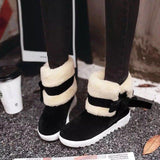 Cute Comfortable Warm Folding Tube Fur Boots