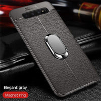 Luxury Shockproof Ultra Thin Soft Silicon Anti-knock Phone Case + Strap +Ring For Samsung Note10 Note10 Plus S10 S10Plus S10E Note 9/8 S9 S8/Plus