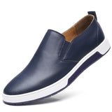 Shoes - Comfortable Men's Leather Loafers