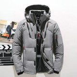 Fashion Winter Thick Warm Men Hooded Casual Parka Down Jacket