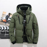 Fashion Winter Thick Warm Men Hooded Casual Parka Down Jacket