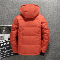 Fashion Winter Thick Warm Men Hooded Casual Parka Down Jacket