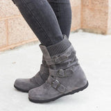 Comfortable Women Buckle Strap Platform Ankle Boots (Extra Buy 2 Got 10% Off Now)